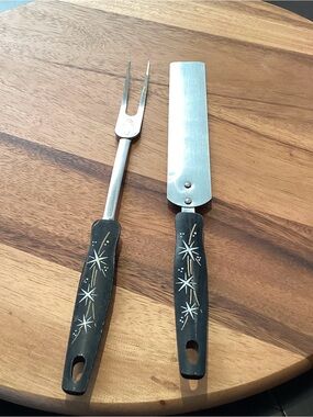 Vintage 1950’s Ekco Galaxy Atomic Starburst Utensils!